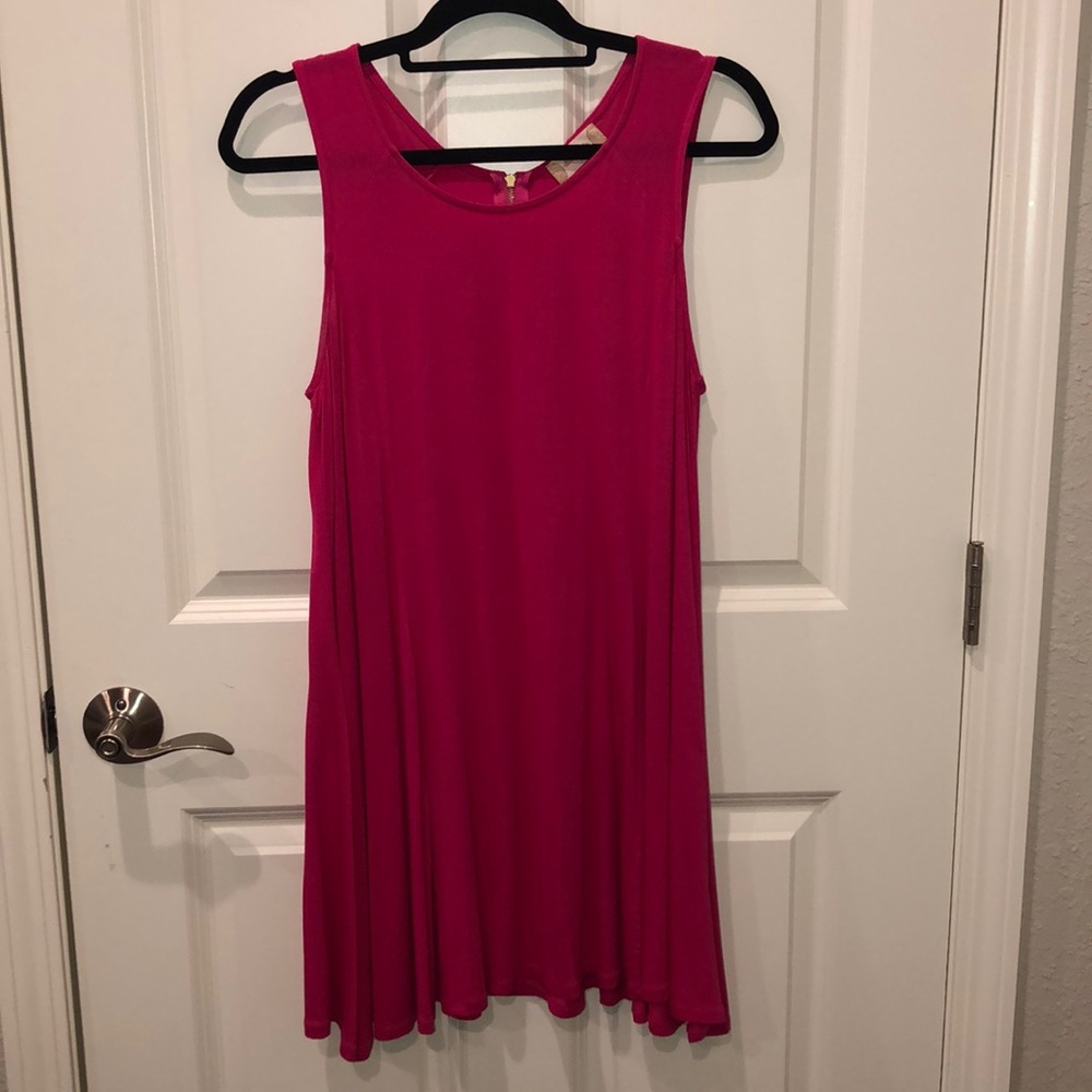 Hot pink & Very soft dress